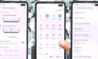 Appeared Galaxy S10 images running Android 10 and a more streamlined, more modern One UI 2.0 interface