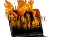Apple laptop is on fire again