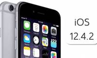 Apple released iOS 12.4.2, which supports older iPhones and iPads