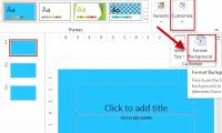 Apply texture effect to background color in PowerPoint