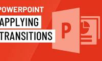 Apply transition effects in PowerPoint 2016