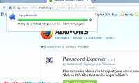 Backup and restore passwords on Firefox