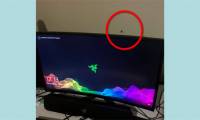 Being hit by a stray bullet, MSI's gaming screen still works normally