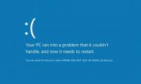 Blue screen death error has just passed 'age' 20