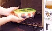 Can glass, plastic, wood and porcelain cups be used for microwave ovens?