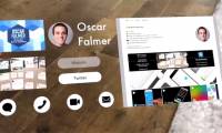 Can this 'magic tricks' AR card replace the paper business card in the future?