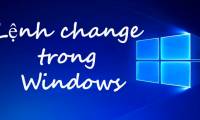 Change command in Windows