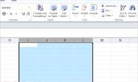 Change the width of columns and the height of rows in Excel