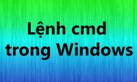 Cmd command in Windows