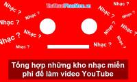 Collection of free music stores to make YouTube videos
