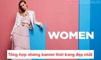Collection of the most beautiful fashion banners