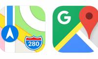 Compare Apple Maps and Google Maps