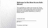 Controlling Internet Access: Introduction to TMG Access Rule - Part 1