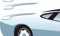 Coreldraw 12: Drawing sports cars (continued)