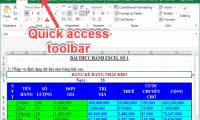 Create a quick access key in the Quick Access section in Excel