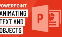 Create effects for text and objects in PowerPoint 2016