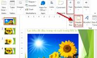 Create headers and footers (Header and Footer) when printing in PowerPoint