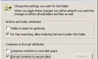 Data encryption with Windows XP Professional