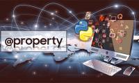 Declare @property in Python