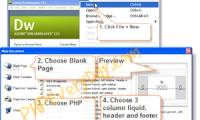 Design website with Adobe Dreamweaver CS5 software - Part 3