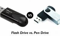 Difference between Flash drive and Pen drive