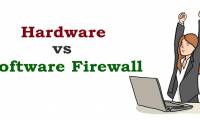 Differences between hardware and software firewalls