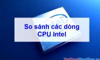 Distinguish & compare Intel CPUs