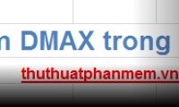 DMAX () function (returns conditional maximum value) in Excel