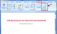 Do not allow copying, editing in Word