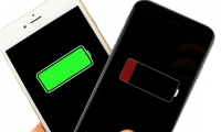 Don't, and exactly, never leave your phone down to 0% battery!