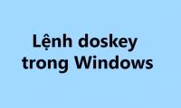 Doskey command in Windows