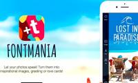 Download the Fontmania photo art app, which costs $ 4.99 for free
