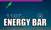 Energy Bar - Change the way of displaying battery status for Android