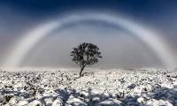 Explain the strange 'ghost rainbow' phenomenon