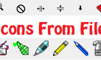 Extract icons from files in Windows with Icons From File