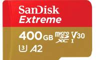 Extreme UHS-I, the fastest 400GB memory card in the world