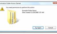 Fix error 'you need permission to perform this action' in Windows 10, 8.1 and 7