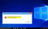 Fix Install Realtek HD Audio Driver Failure, Error OxC0000374 on Windows 10