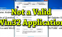 Fix Not a Valid Win32 Application error when opening Game on Windows