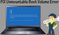 Fix UNMOUNTABLE_BOOT_VOLUME error in Windows