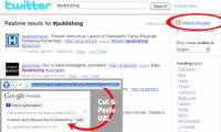 Follow the business with Twitter RSS Searches