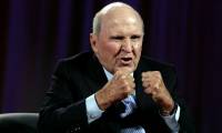 Former General Electric Jack Welch CEO: the quality of leadership is both innate and moderate, through training