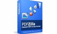 Free use of PDFZilla text format conversion program