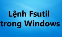 Fsutil command in Windows
