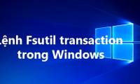 Fsutil transaction command in Windows