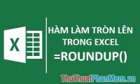 Functions rounded up, how to round up in Excel
