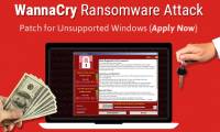 Funny caption of hackers spreading WannaCry malicious code