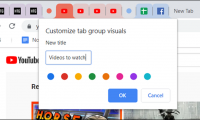 Google adds site grouping to the Chrome browser