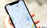Google Maps displays the battery life on the device when sharing location