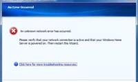 Handle problems in Windows Home Server